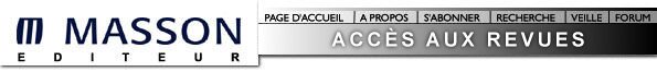 MASSON EDITEUR