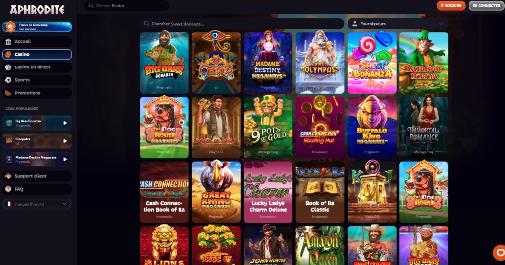 Nouveau casino en ligne